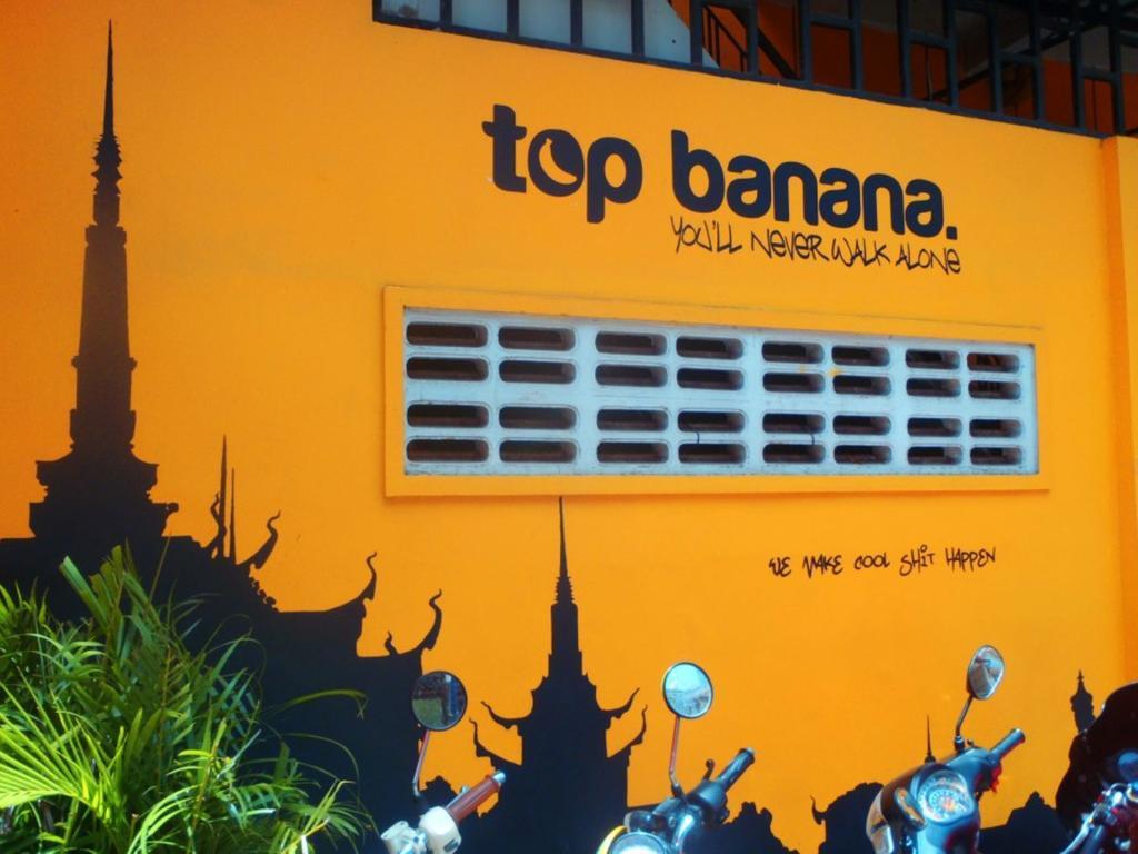 Top Banana Guesthouse & Rooftop Bar Phnom Penh Eksteriør bilde