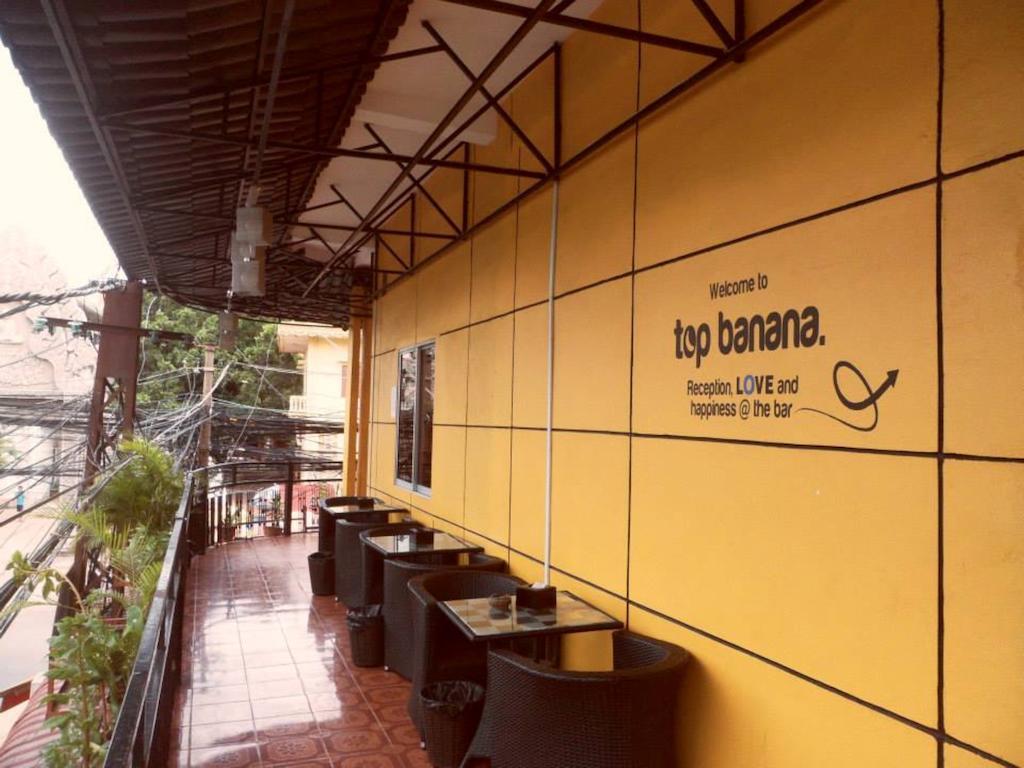 Top Banana Guesthouse & Rooftop Bar Phnom Penh Eksteriør bilde